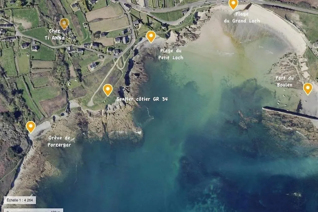Le Cottage De Ty Ana -Bord Mer Plogoff Holiday home